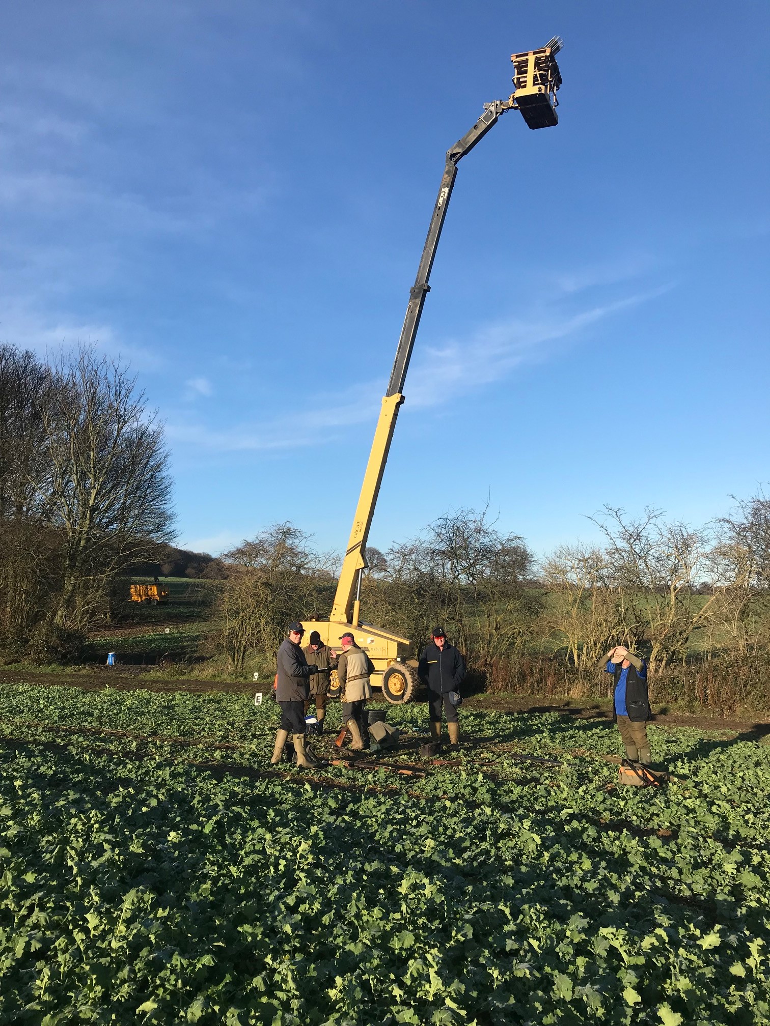 Grove MZ82C 25 Metres Telescopic Boom Lift for clay pigeon shooting 