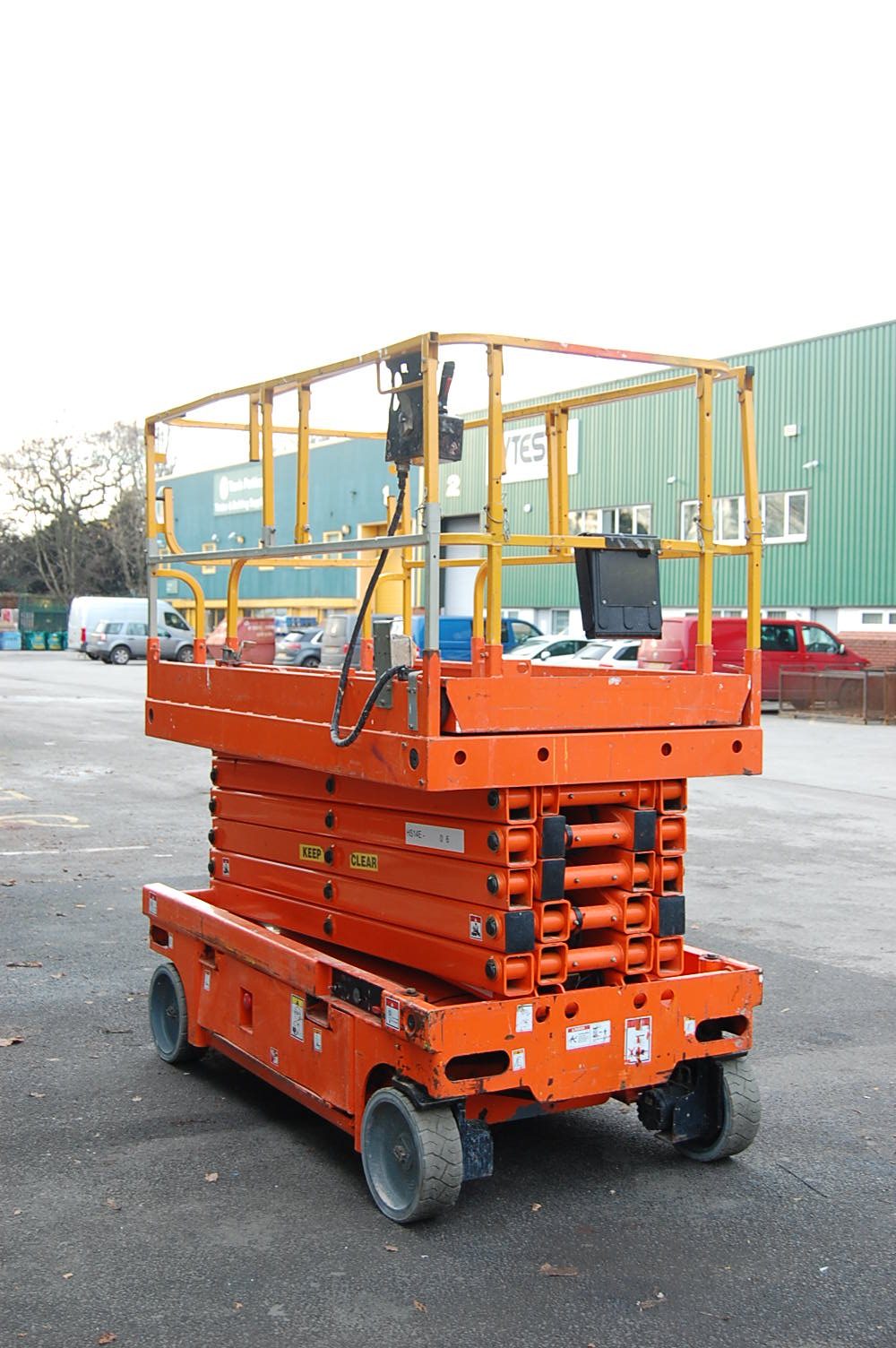 2010 Haulotte Compact 14 Electric Scissor Lift 14m