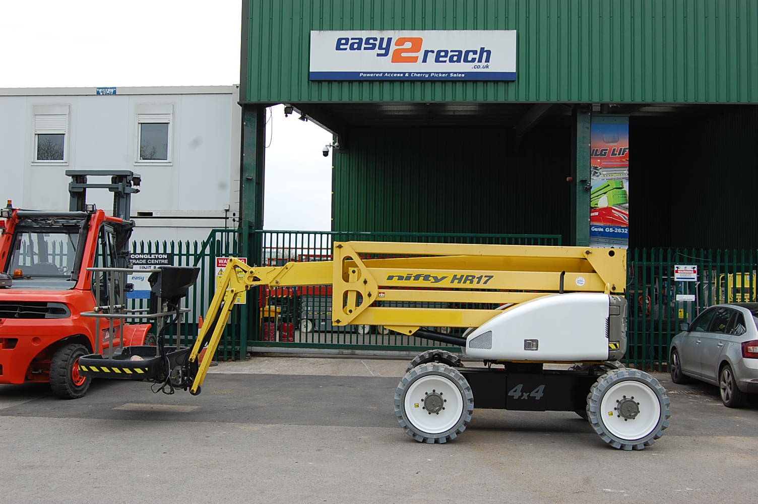 Used Boom Lifts, Scissor Lifts, Mast Lifts For Sale Nantwich, Cheshire