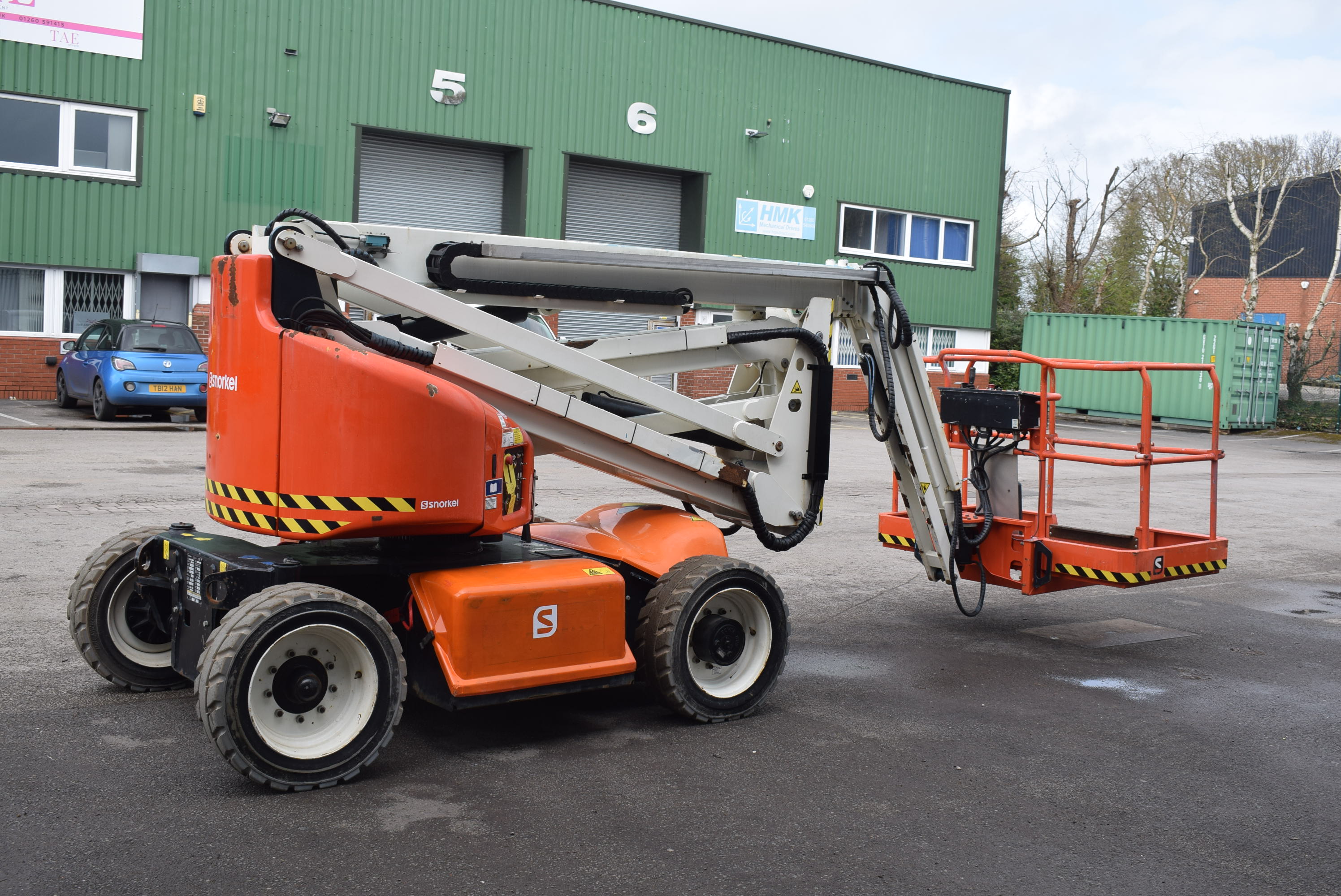 2014 Snorkel A46JE Electric Boom Lift 16m - SurePress