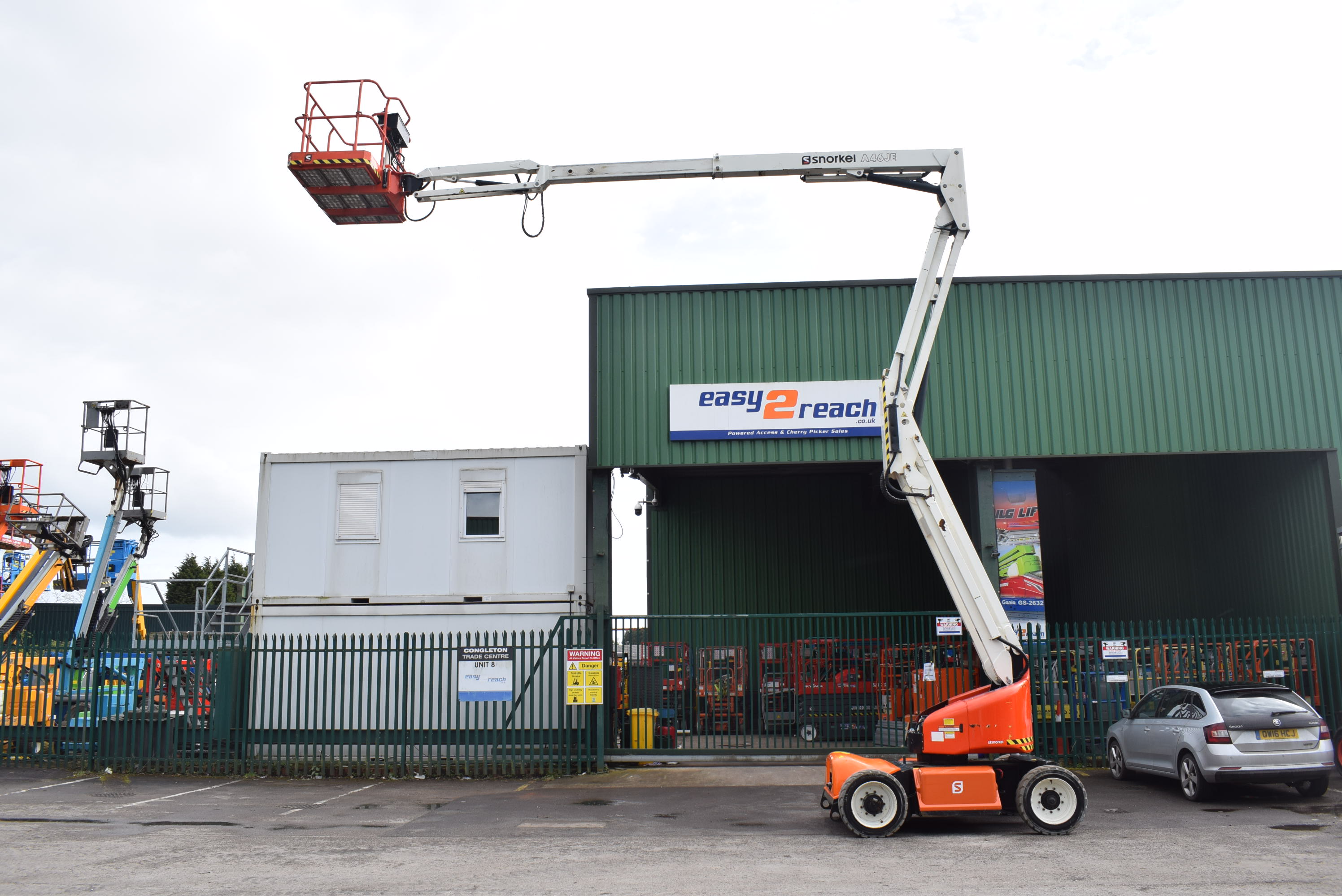 2014 Snorkel A46JE Electric Boom Lift 16m