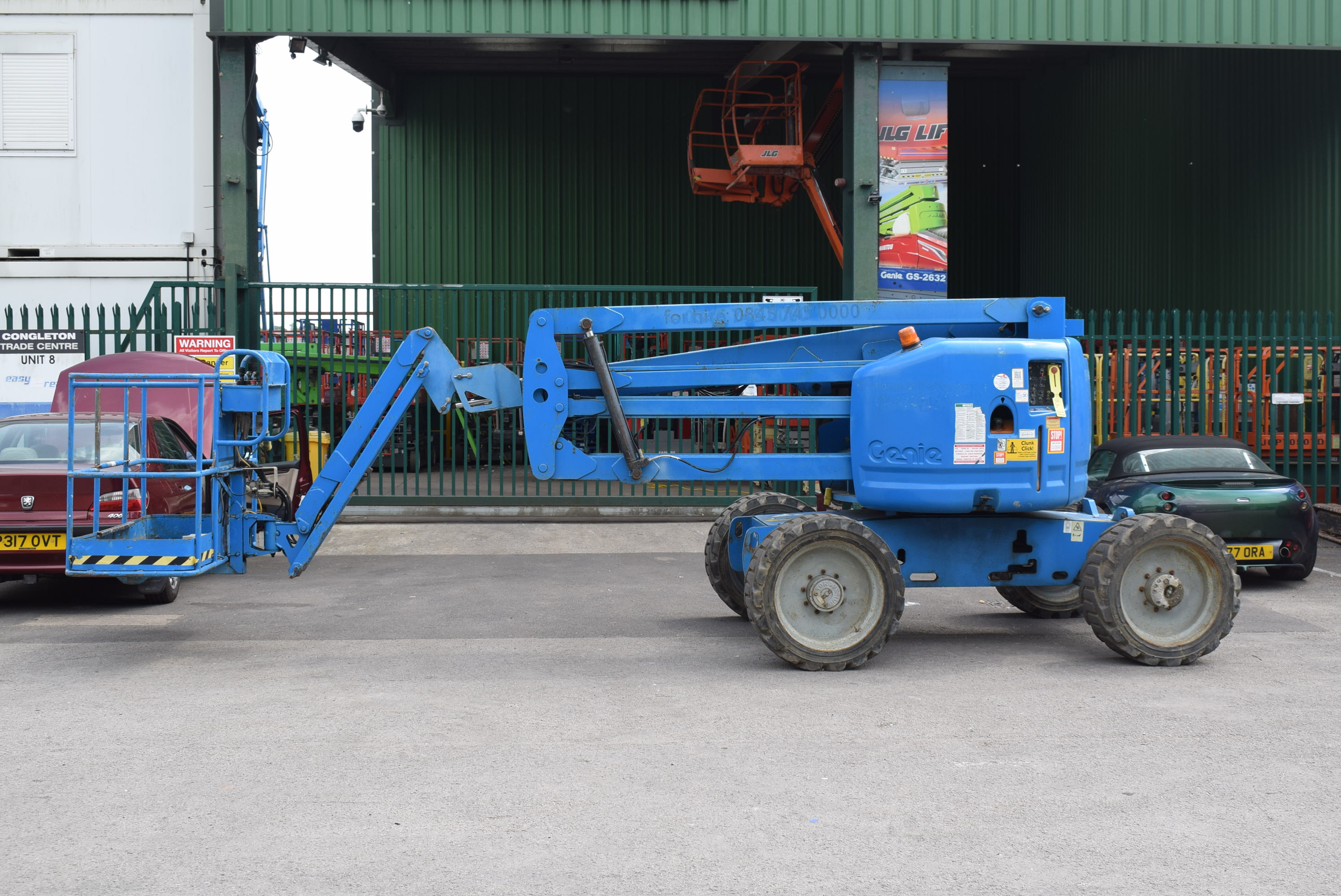 2007 Genie Z45/25J 4×4 Diesel Boom Lift 15m