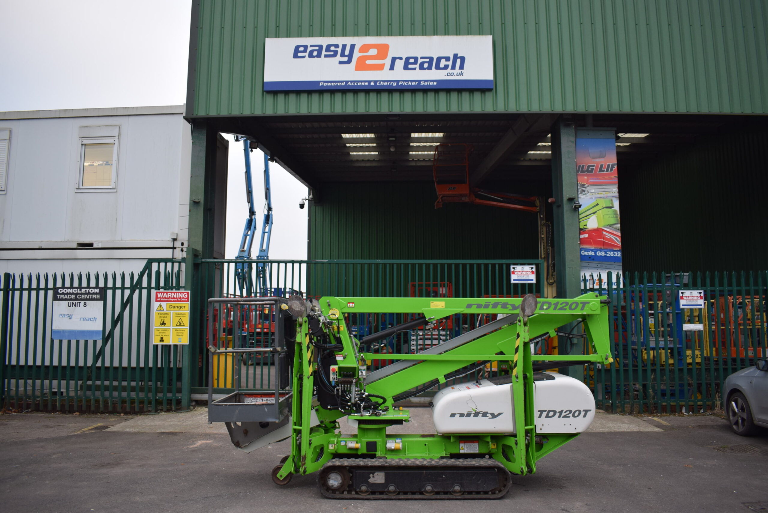 2019 Niftylift TD120 Tracked Diesel Spider Boom Lift 12m