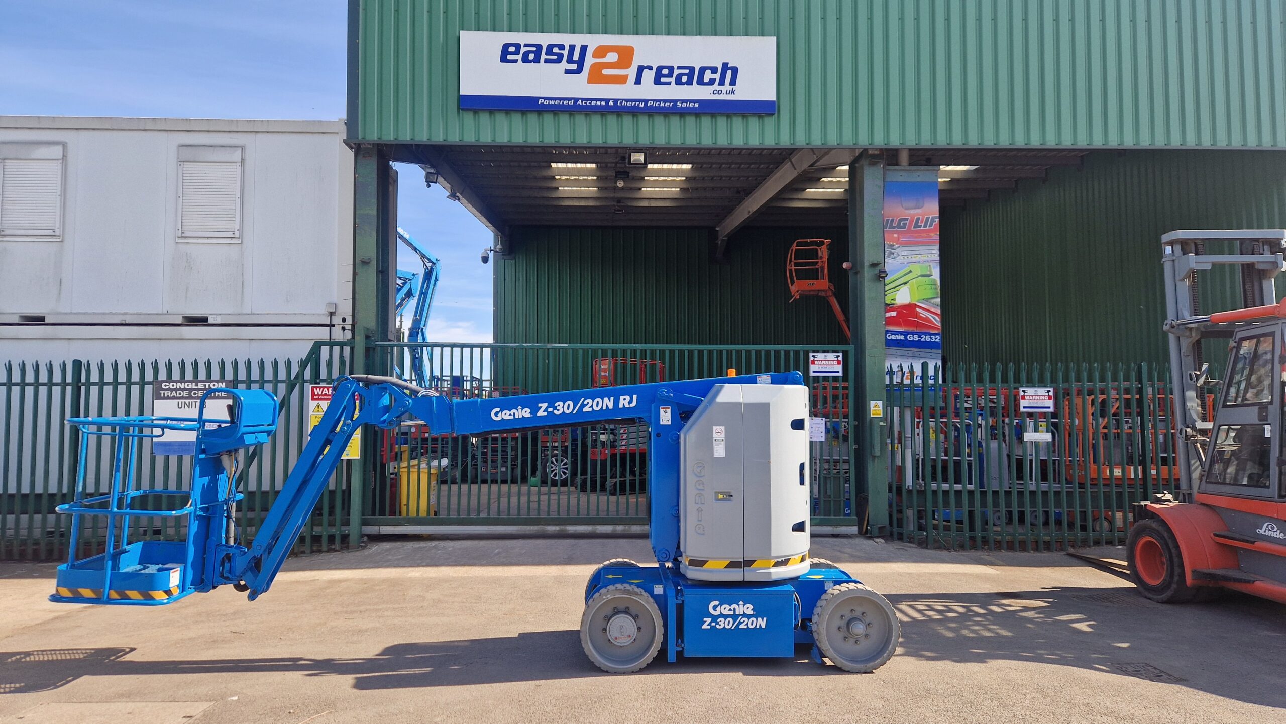 2007 Genie Z30/20NRJ Electric Boom Lift 10.8m
