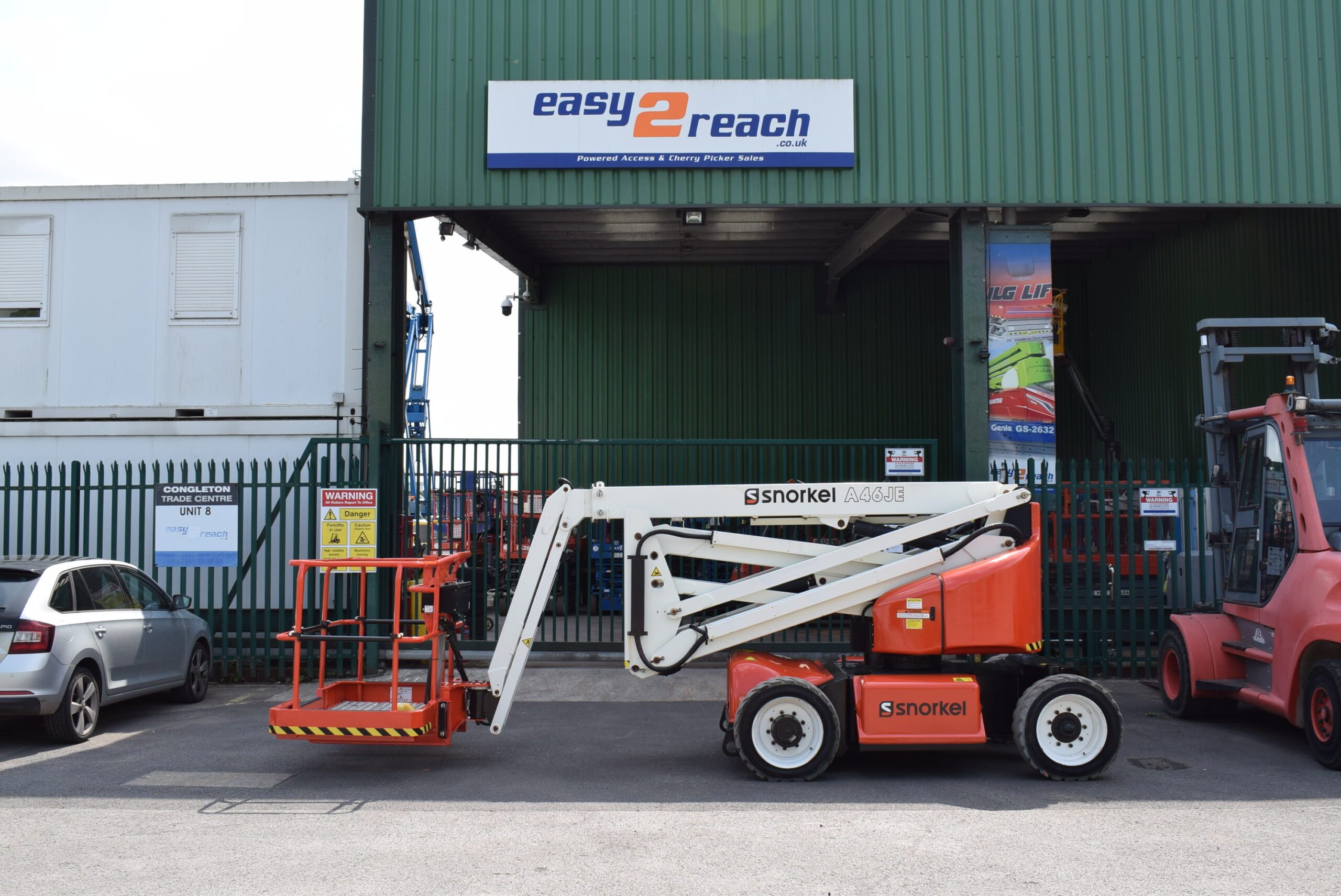 2015 Snorkel A46JE Electric Boom Lift 16m