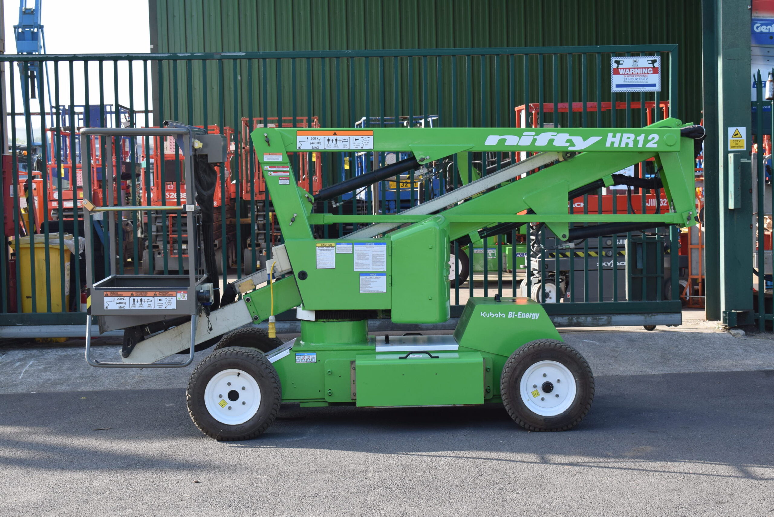 2017 Niftylift HR12NDE Bi Energy Boom Lift 12m