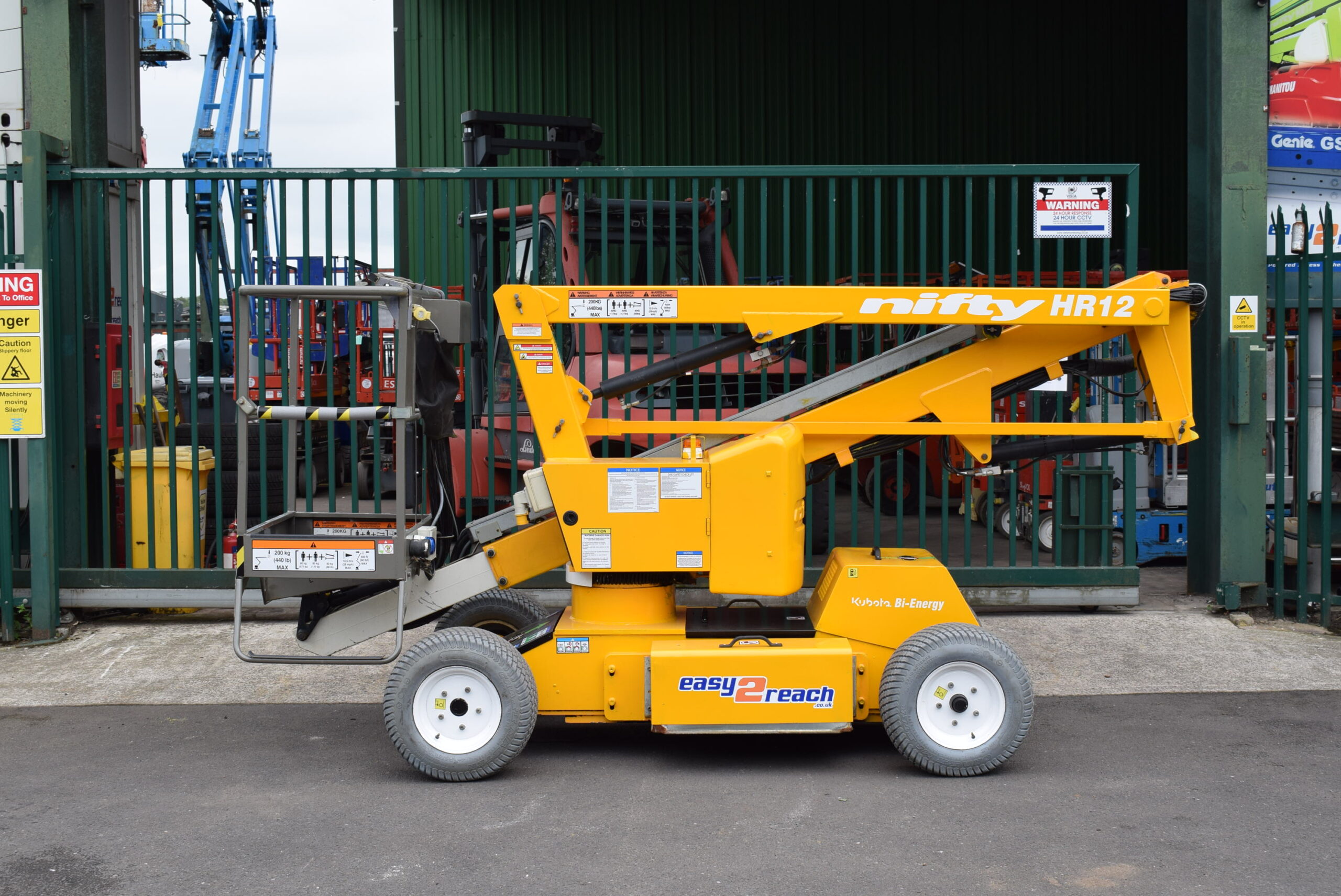 2015 Niftylift HR12NDE Bi Energy Boom Lift 12m