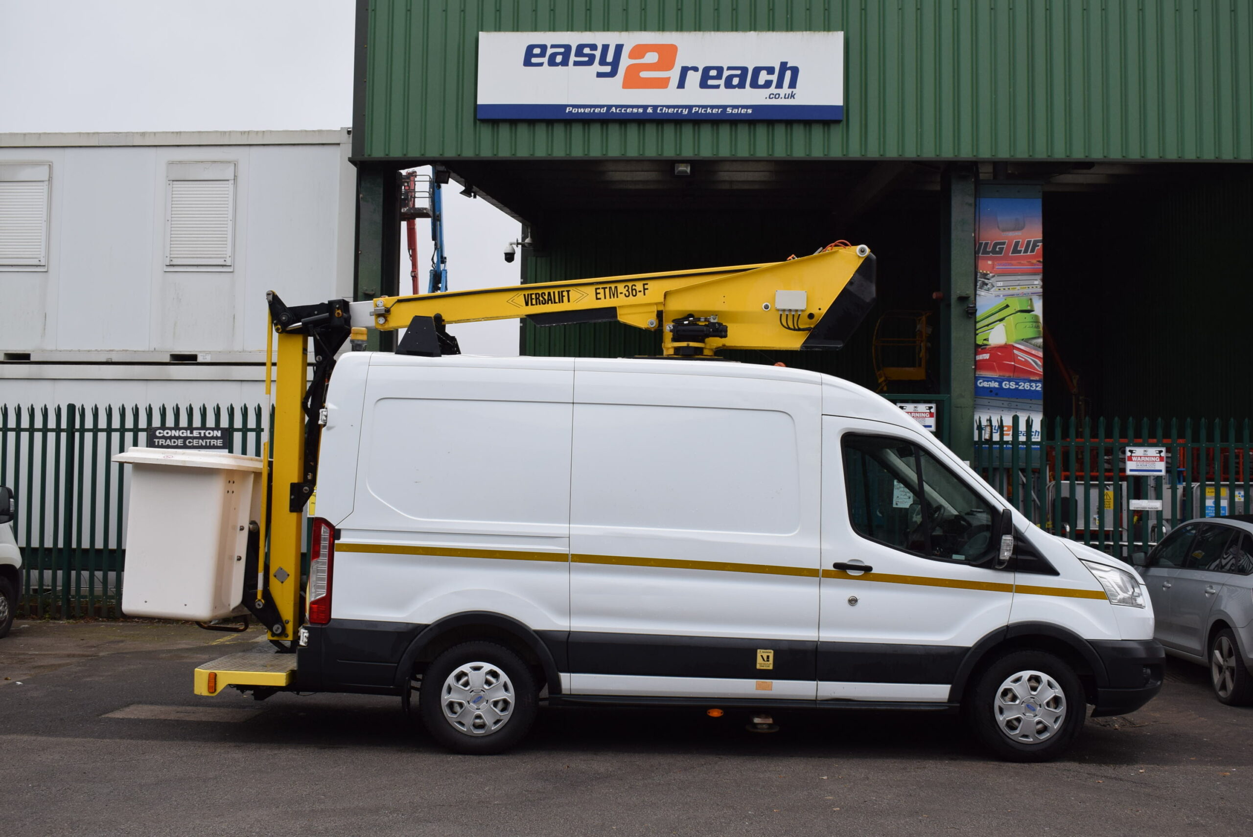 2015 Ford Transit van with Versalift ETM-36-F 13m