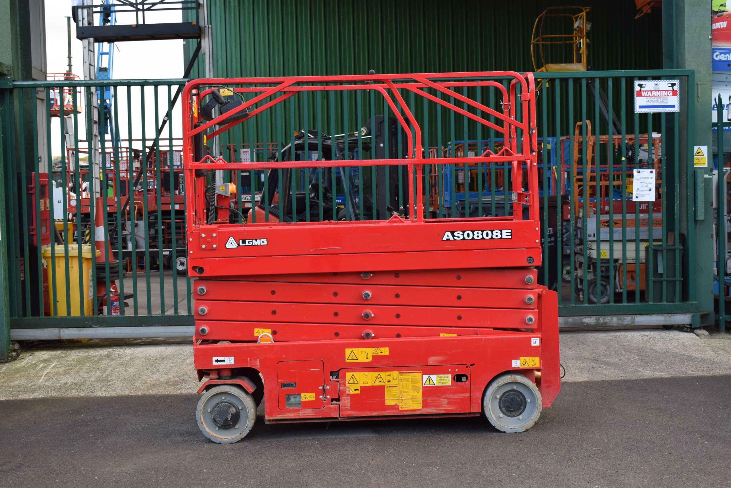2021 LGMG AS0808E Electric Scissor Lift 10m