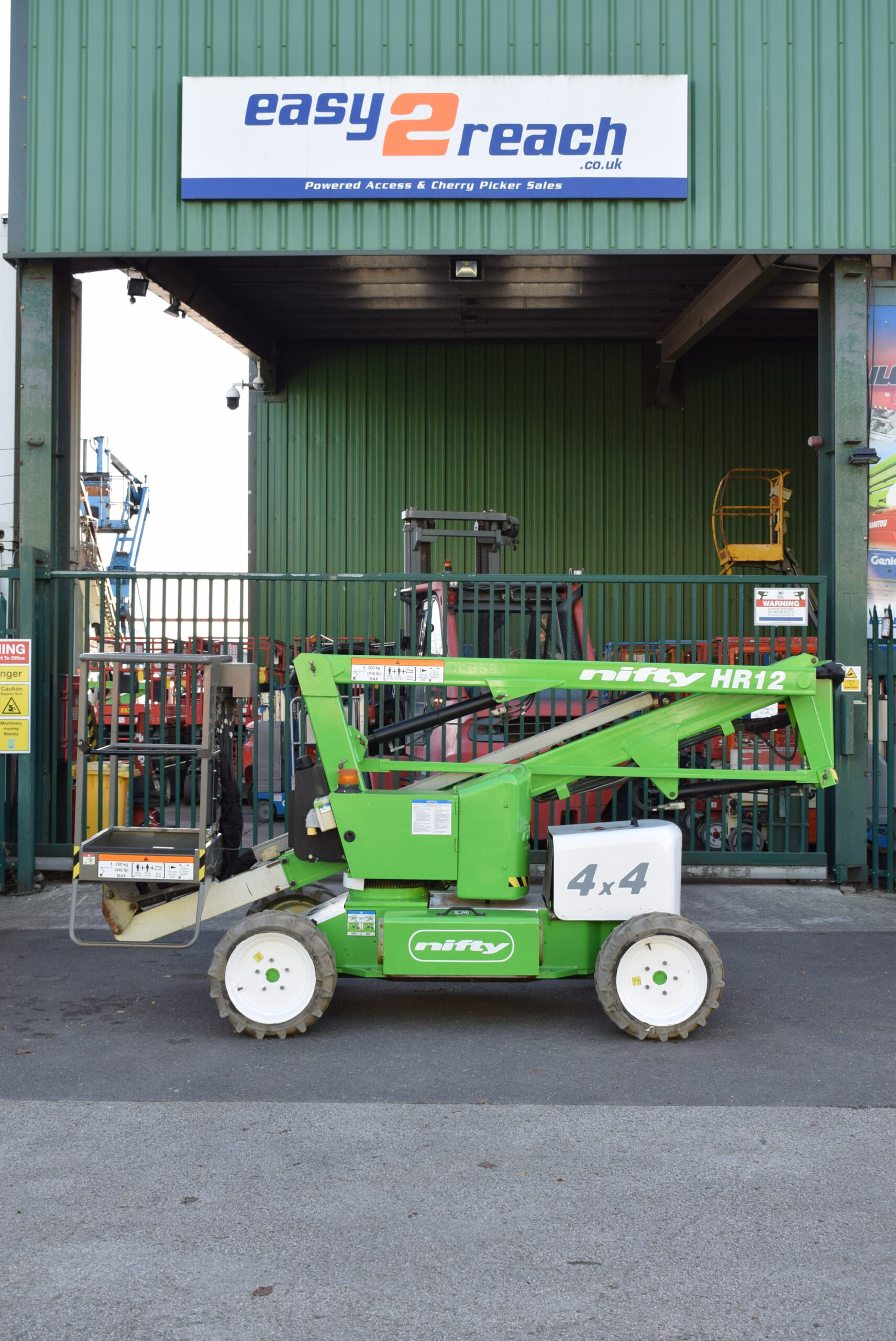 2013 Niftylift HR12DE 4WD Bi Energy Boom Lift 12m