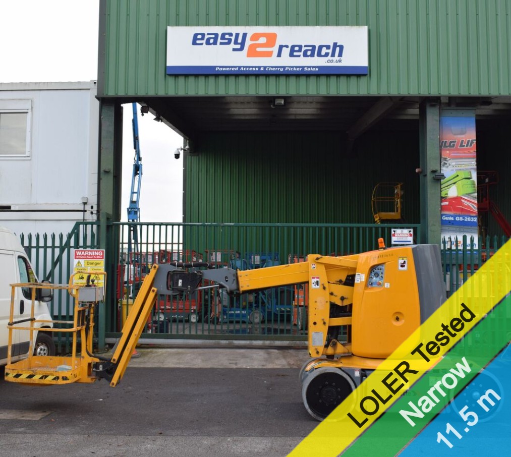 2013 Haulotte HA12CJ+ Compact Articulating Boom Lift 11.68m