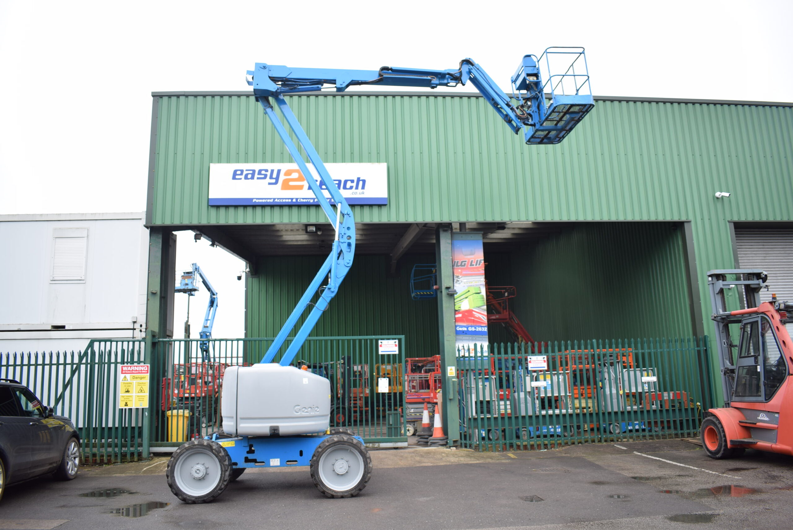 2008 Genie Z45/25J Rough Terrain Diesel Boom Lift 15m