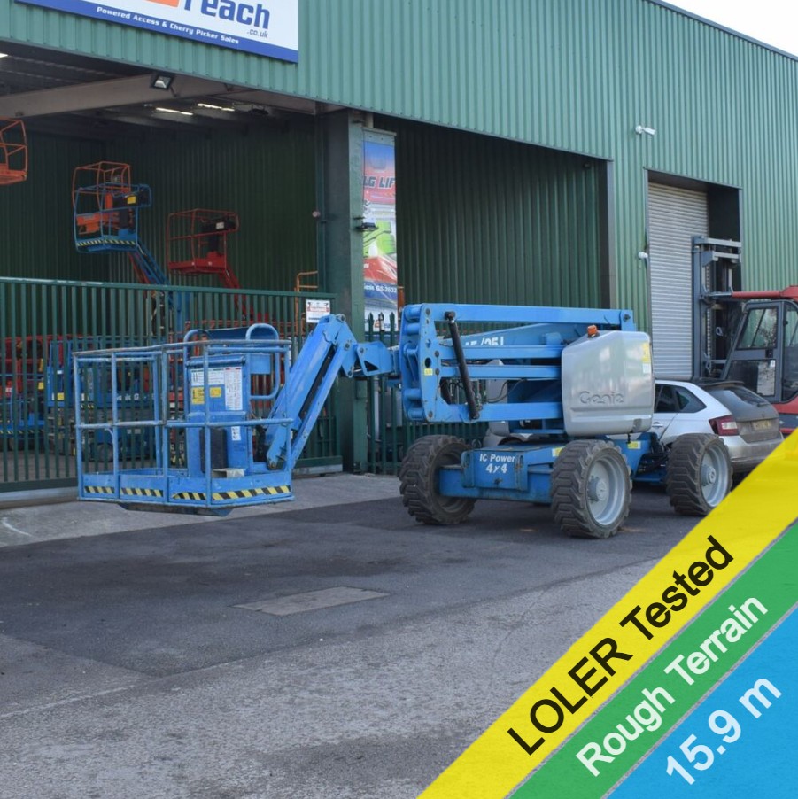 2012 Genie Z45/25J 4×4 Rough Terrain Diesel Boom Lift 15m