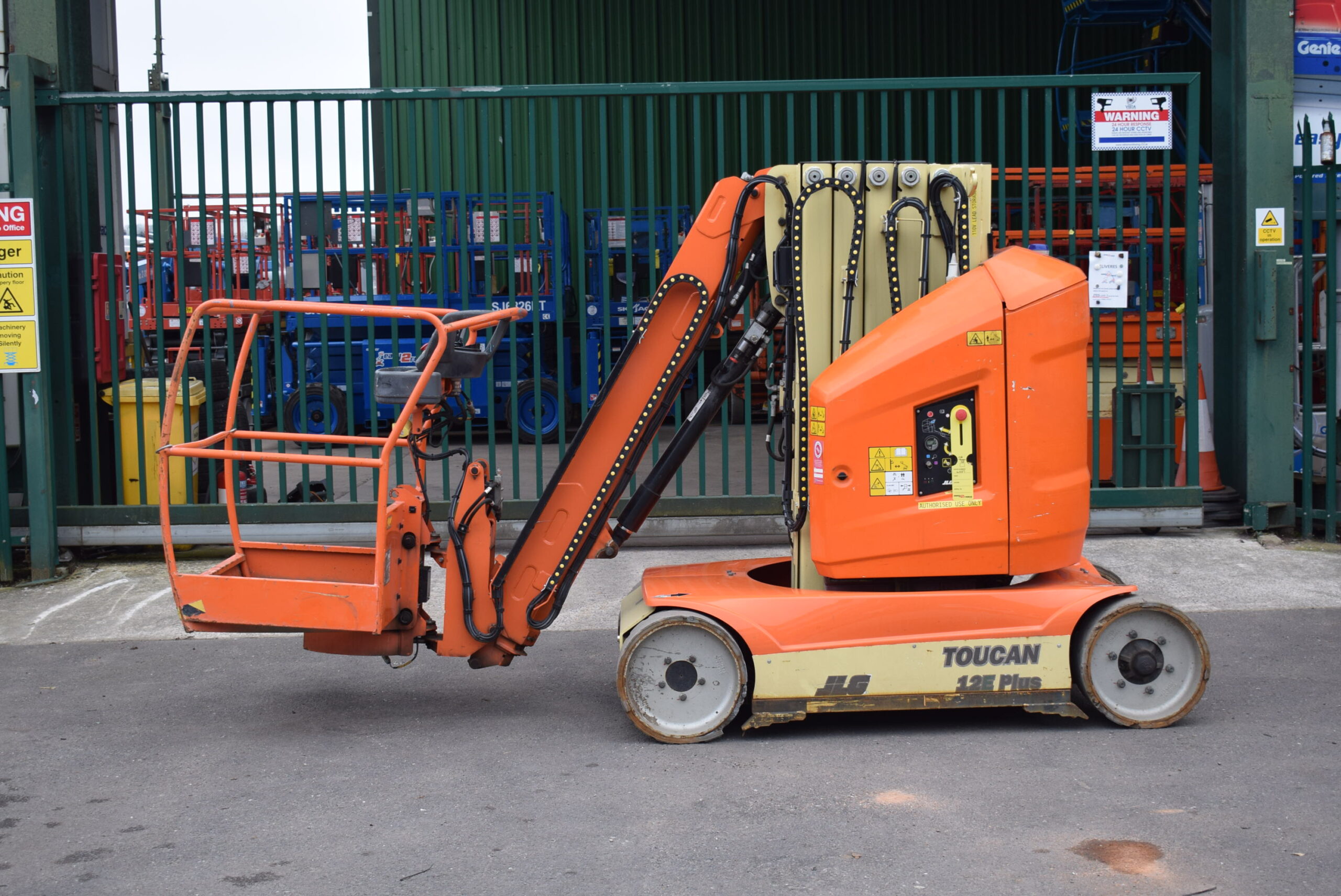 2019 JLG Toucan 12E Electric Mast Lift with Telescopic Boom 11.8m
