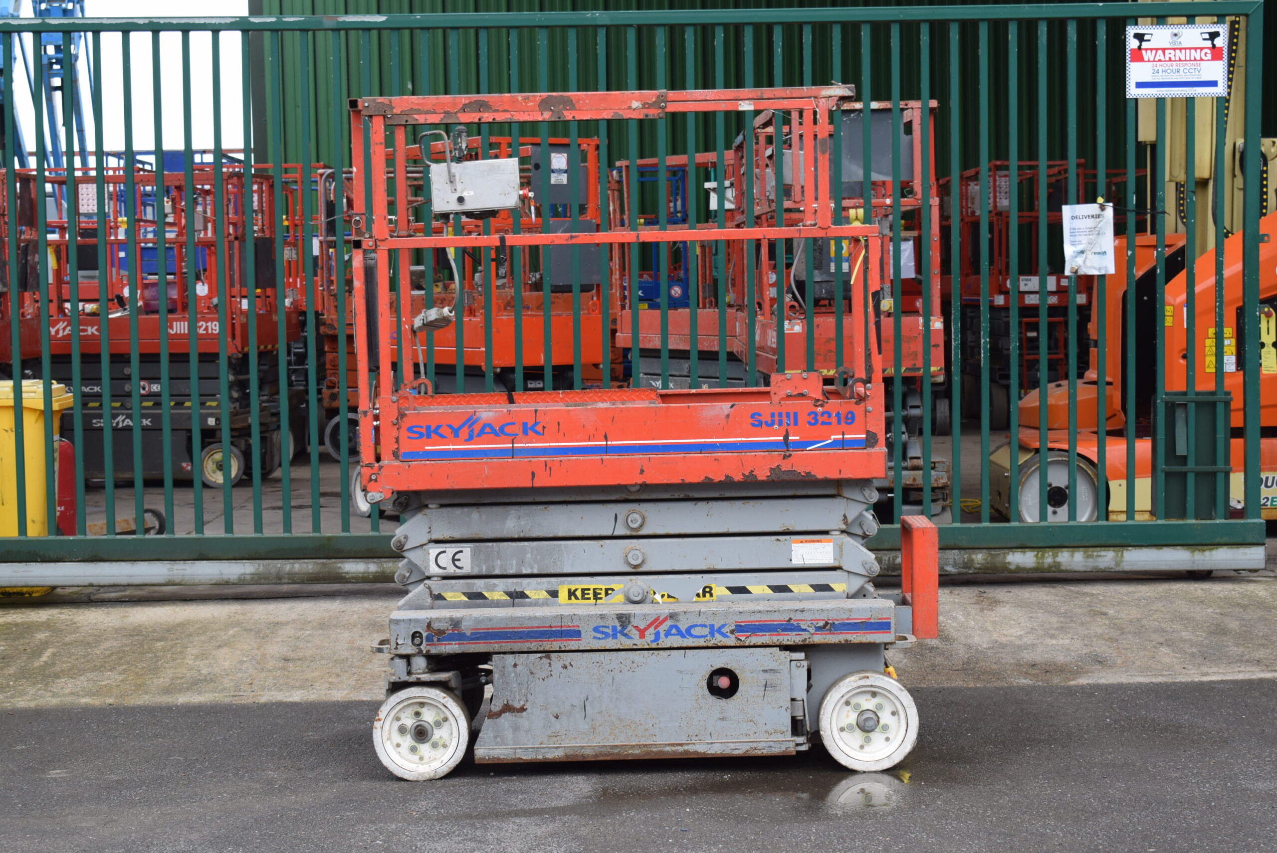 2012 Skyjack 3219 Electric Scissor Lift 7.8m