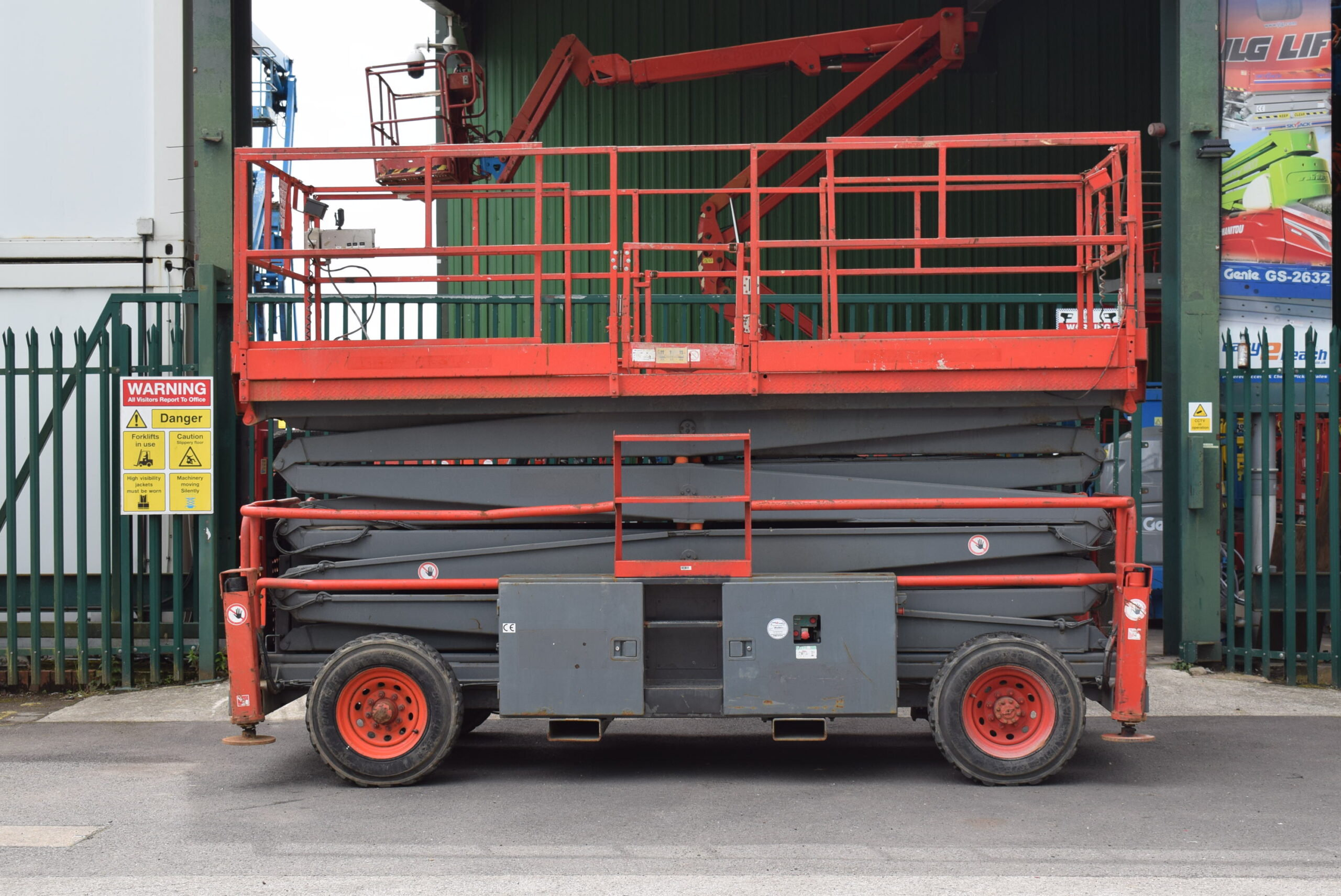 2016 Skyjack 9250 Diesel Scissor Lift 17.2m